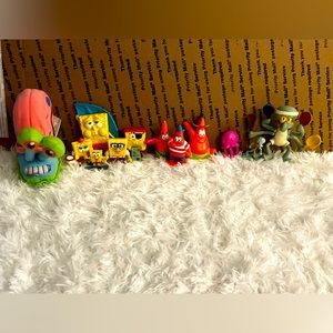 SpongeBob MISC TOY LOT….. USED